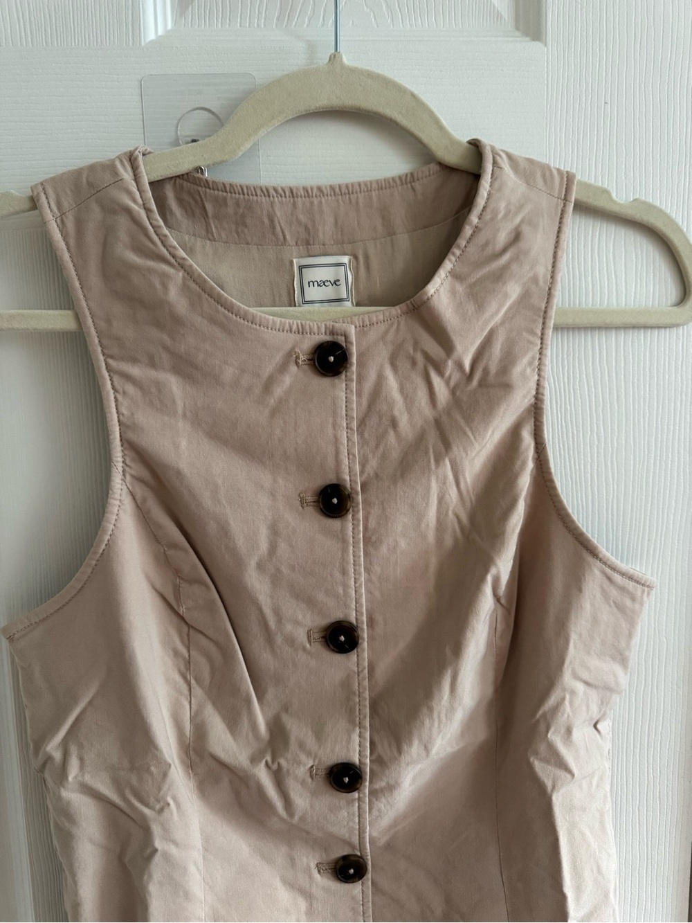 NWT MAEVE Cotton Blend Vest S - Picture 4 of 11